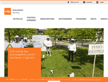 Tablet Screenshot of oedp-nuernberg.de